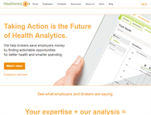 Tablet Screenshot of healthentic.com